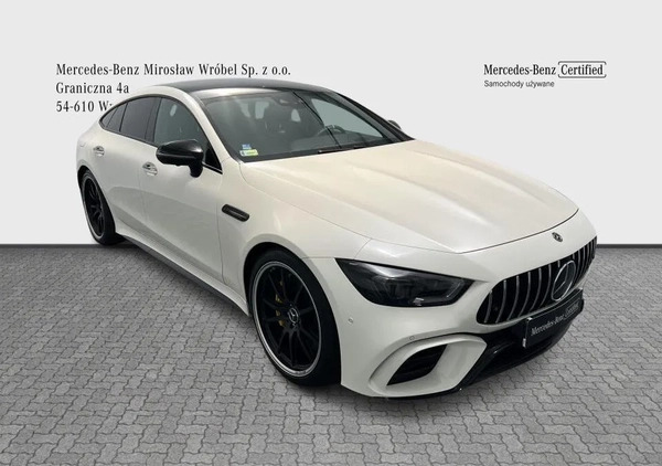 Mercedes-Benz AMG GT cena 459900 przebieg: 56100, rok produkcji 2019 z Wrocław małe 497